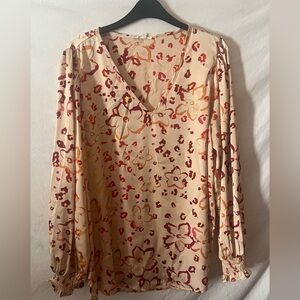 JODIFL Flowery autumn blouse